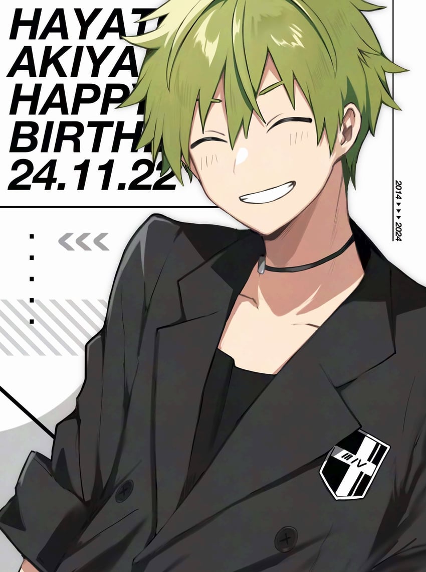 akiyama hayato (idolmaster and 1 more) drawn by haaaiseo