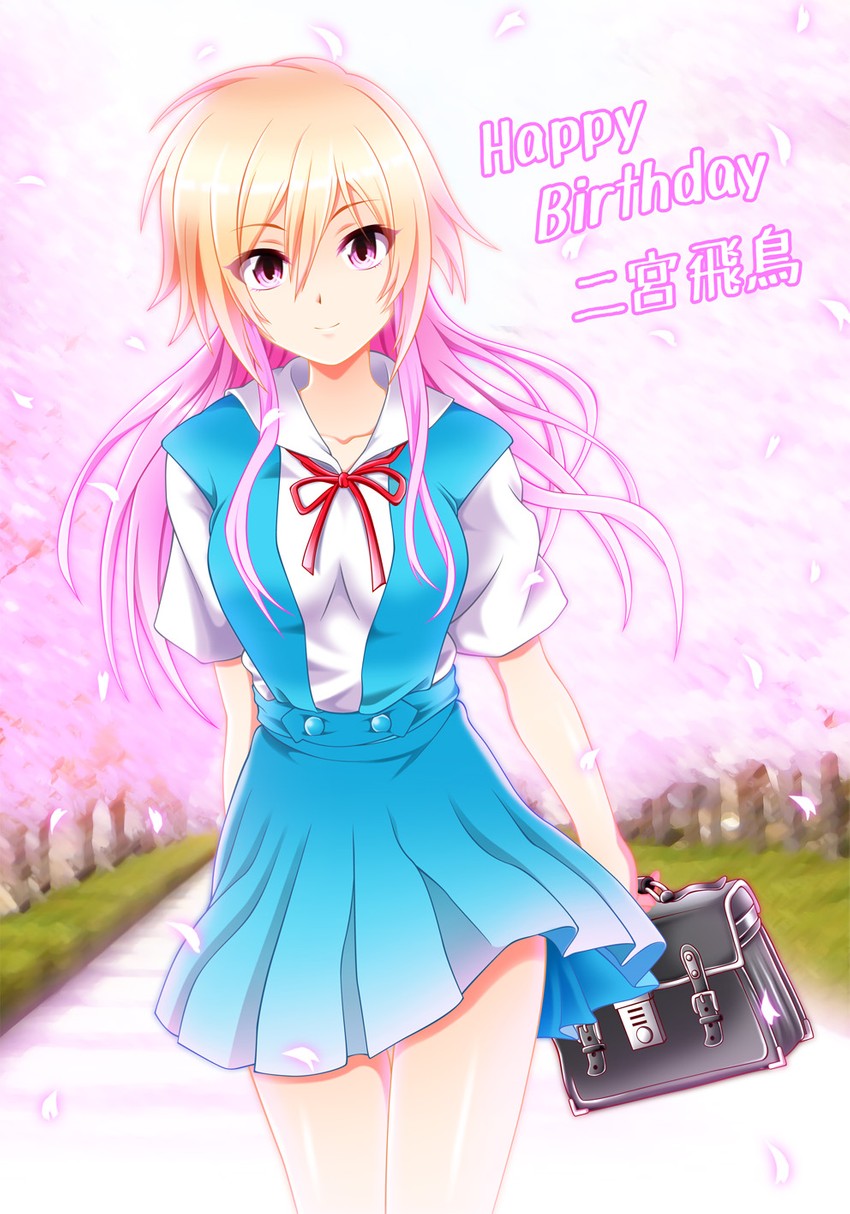souryuu asuka langley and ninomiya asuka (idolmaster and 2 more) drawn by eva_16-gouki
