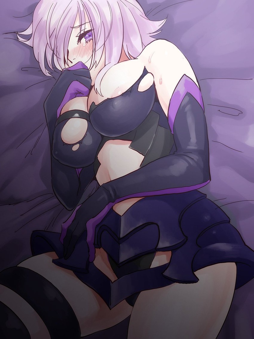 mash kyrielight (fate and 1 more) drawn by yumiya