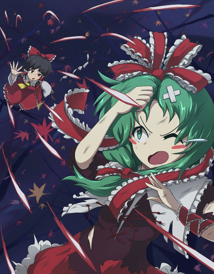 kagiyama hina (touhou and 1 more) drawn by gurina_15