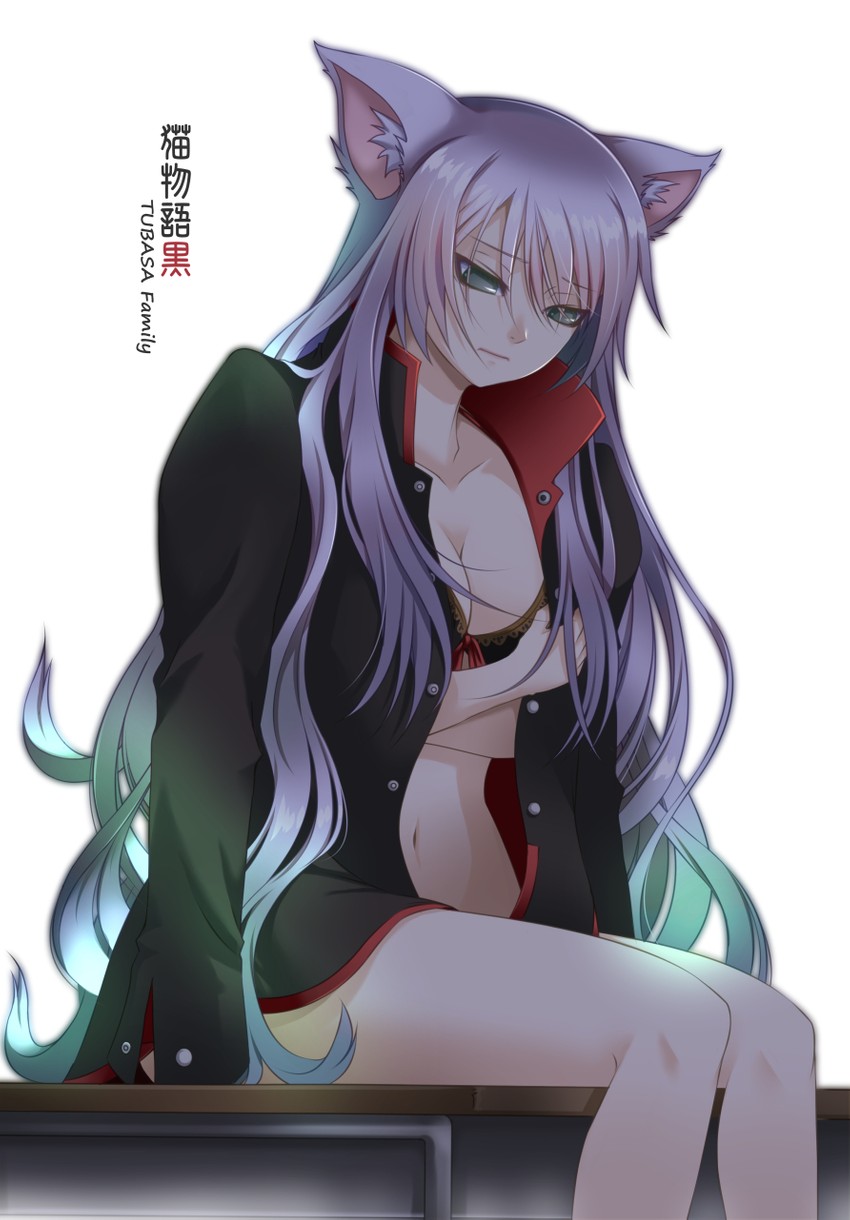 hanekawa tsubasa and black hanekawa (monogatari) drawn by mc-4