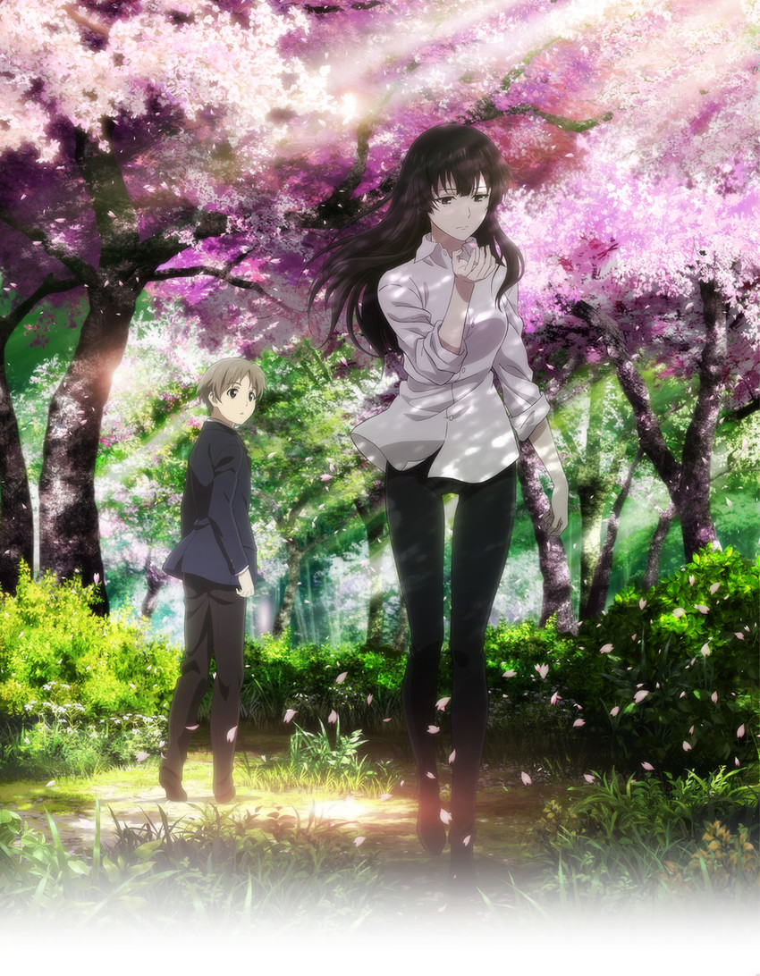 kujou sakurako and tatewaki shoutarou (sakurako-san no ashimoto ni wa shitai ga umatteiru) drawn by satou_michio