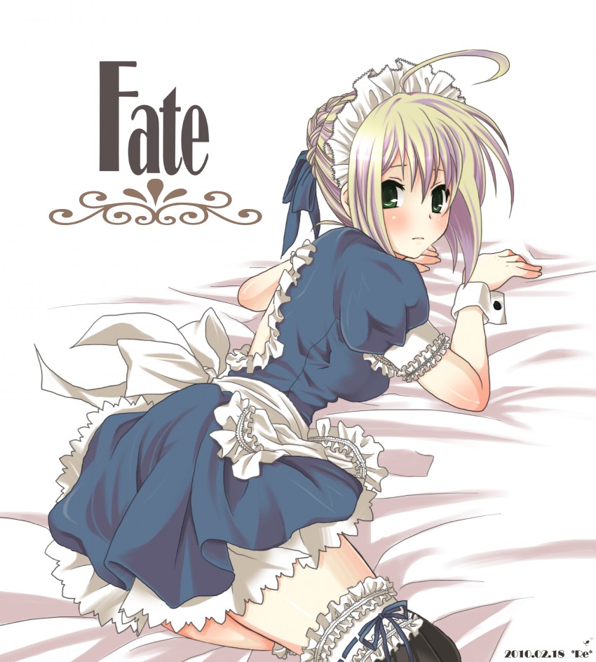 artoria pendragon and saber (fate and 1 more) drawn by re_(iwaou)