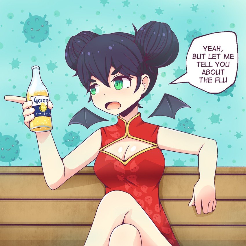 corona-chan (original) drawn by ink_(inksgirls)
