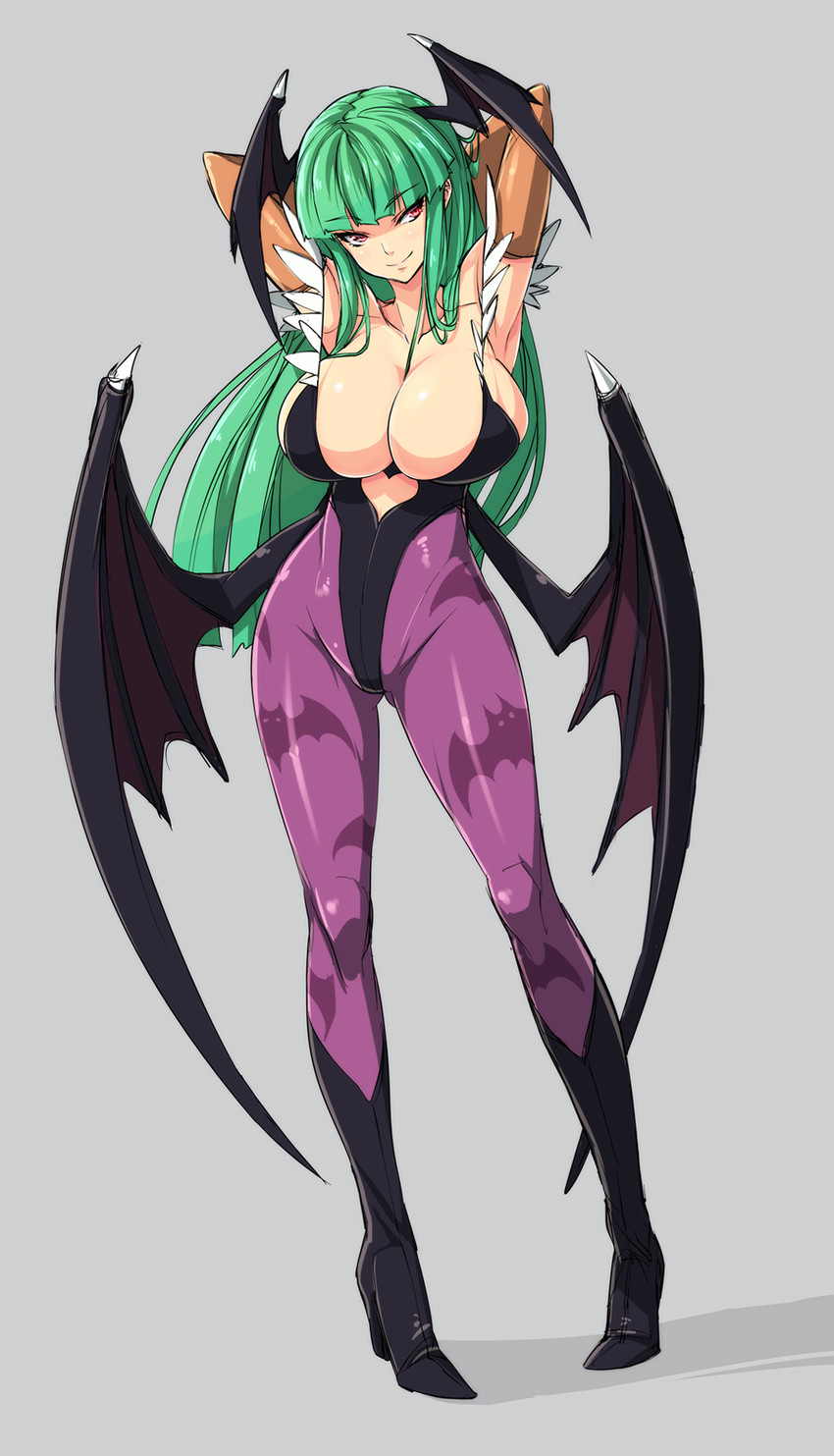 morrigan aensland (darkstalkers) drawn by nekomamire