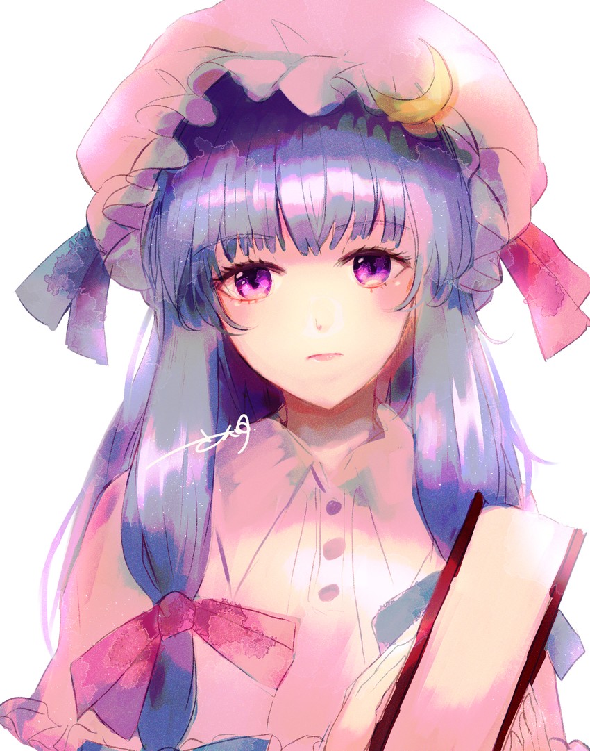patchouli knowledge (touhou) drawn by sango_(coral0707)