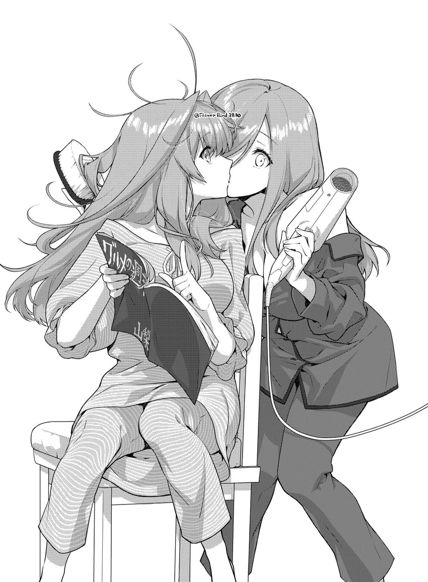 nakano miku and nakano itsuki (go-toubun no hanayome) drawn by yu_(flowerbird3830)