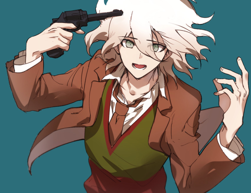 komaeda nagito (danganronpa and 2 more) drawn by dr_tyobi