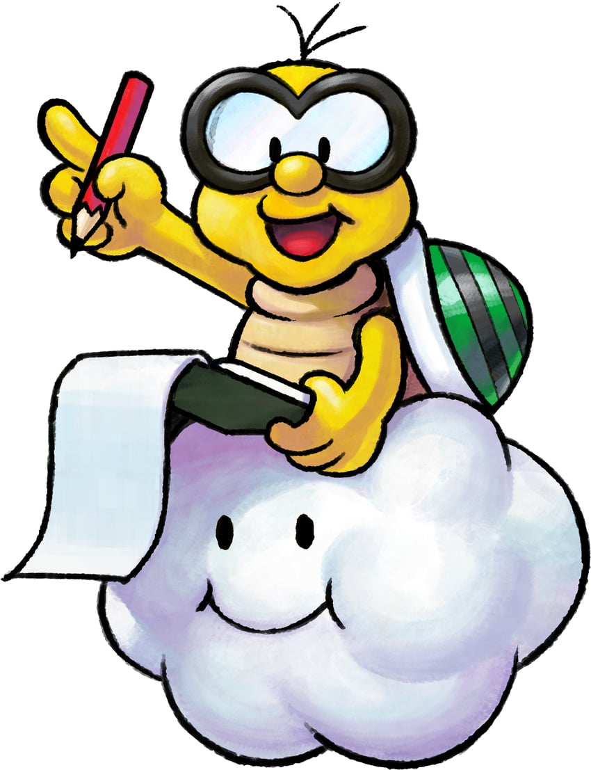 lakitu and lakitu's cloud (mario and 2 more)
