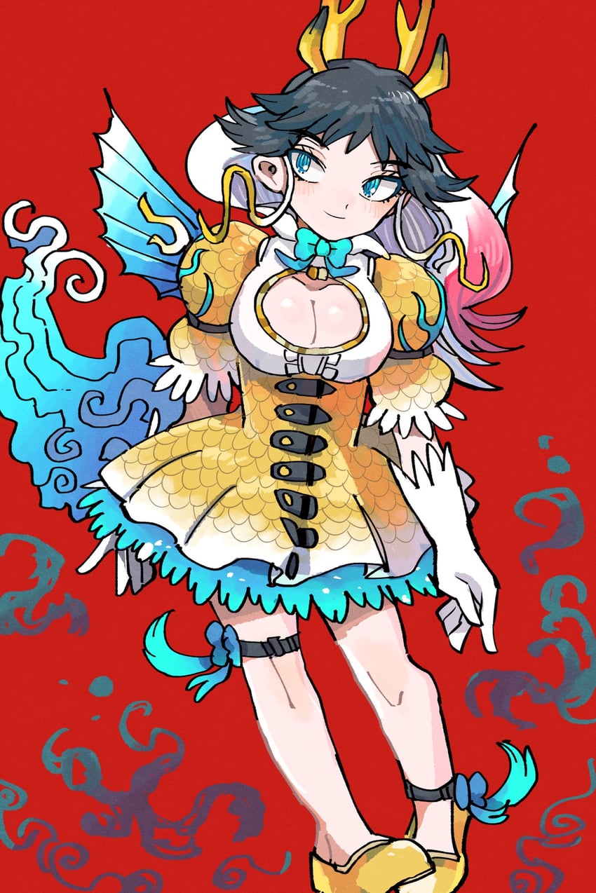 kirin (kemono friends and 1 more) drawn by kanmoku-san