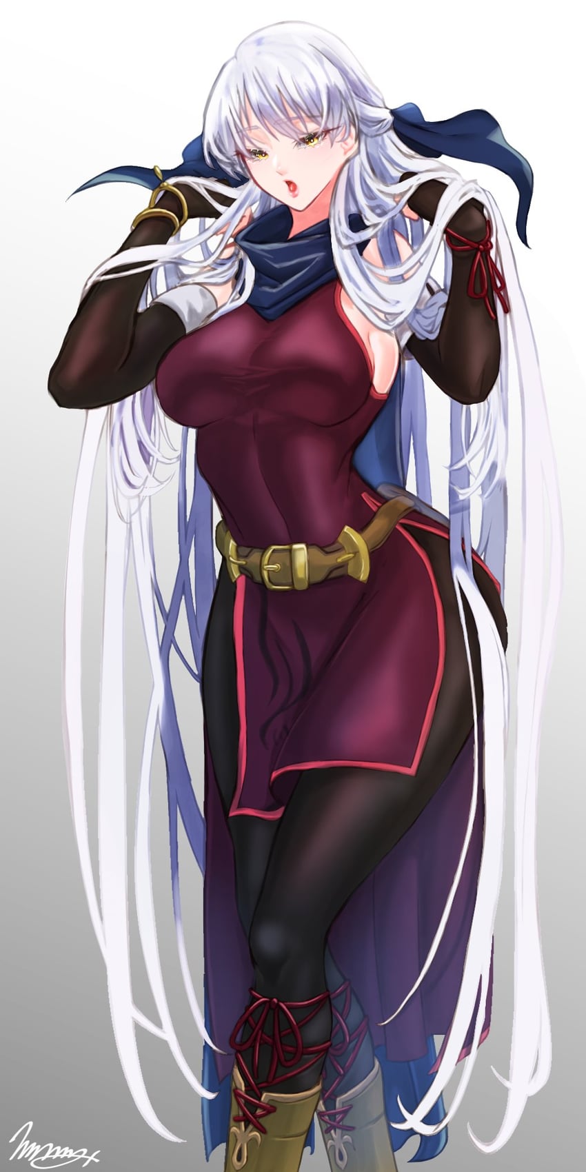 micaiah (fire emblem and 1 more) drawn by marth-chan_(micaiah_mrmm)