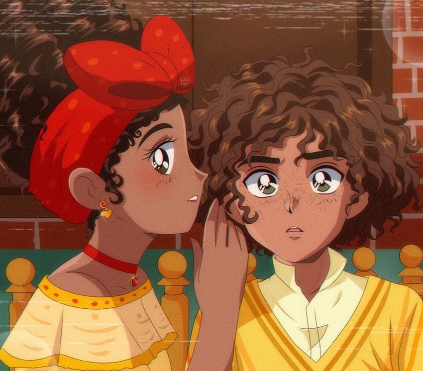 dolores madrigal and camilo madrigal (encanto) drawn by brenni_murasaki