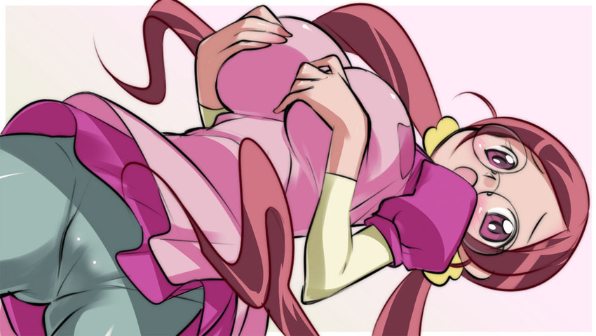 hanasaki tsubomi (precure and 1 more) drawn by hikage_eiji