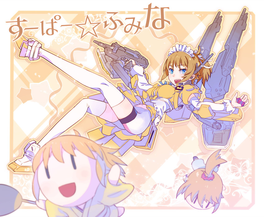hoshino fumina and super fumina (gundam and 2 more) drawn by tamago_tomato