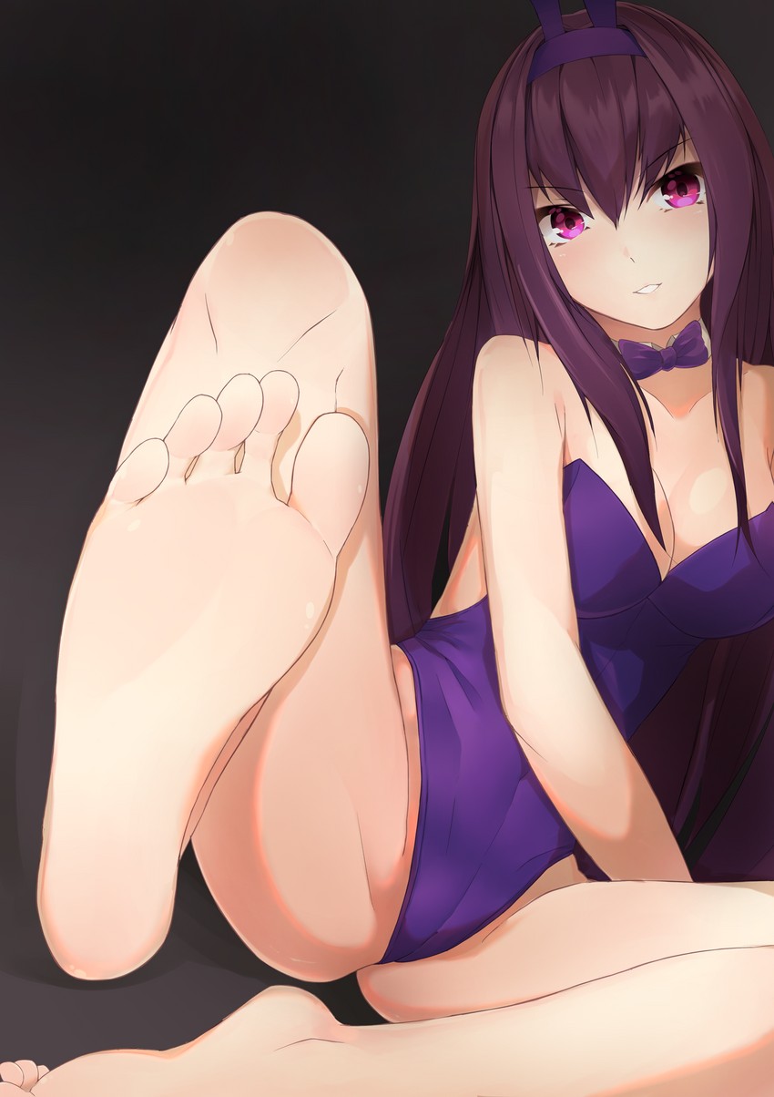 scathach (fate and 1 more) drawn by ju_yorimoto_(ranten_yume)