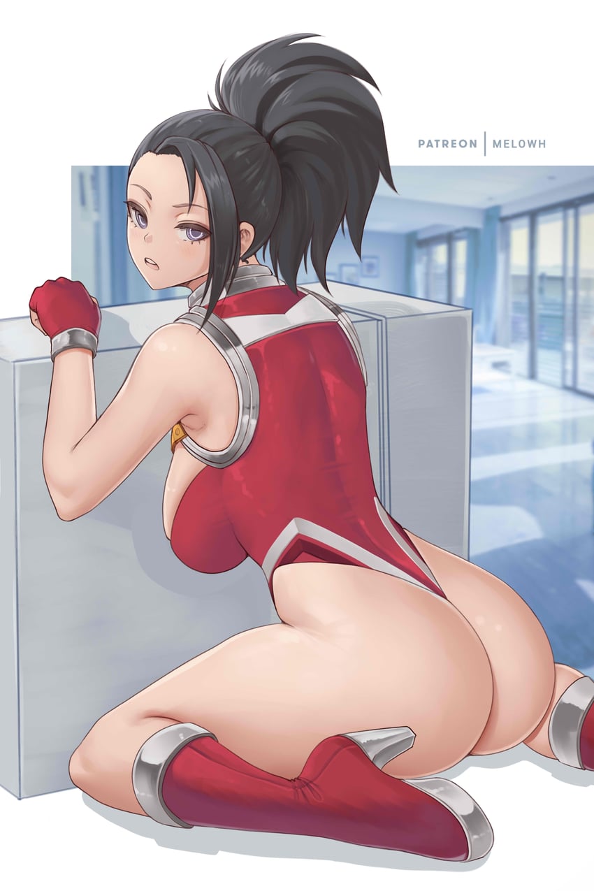 yaoyorozu momo (boku no hero academia) drawn by melowh