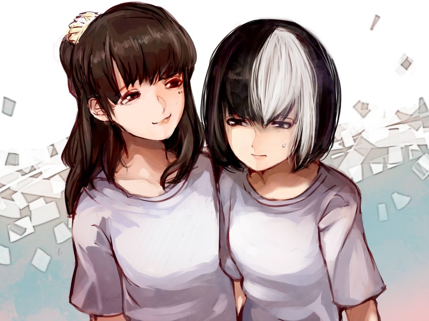 koto yuiko and mutoi ayami (akumu-chan) drawn by nonko_(pgup)