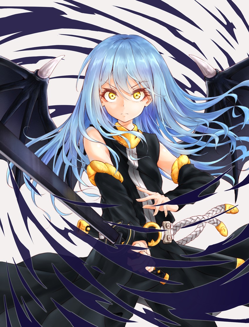 rimuru tempest (tensei shitara slime datta ken) drawn by zetchi_no_dianfeng