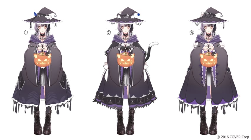 shiori novella and yorick (hololive and 1 more) drawn by resu_desu