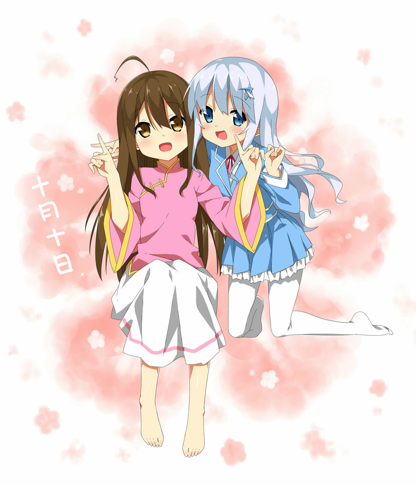 taiwan and kuuki shoujo (axis powers hetalia and 1 more) drawn by hatsunatsu