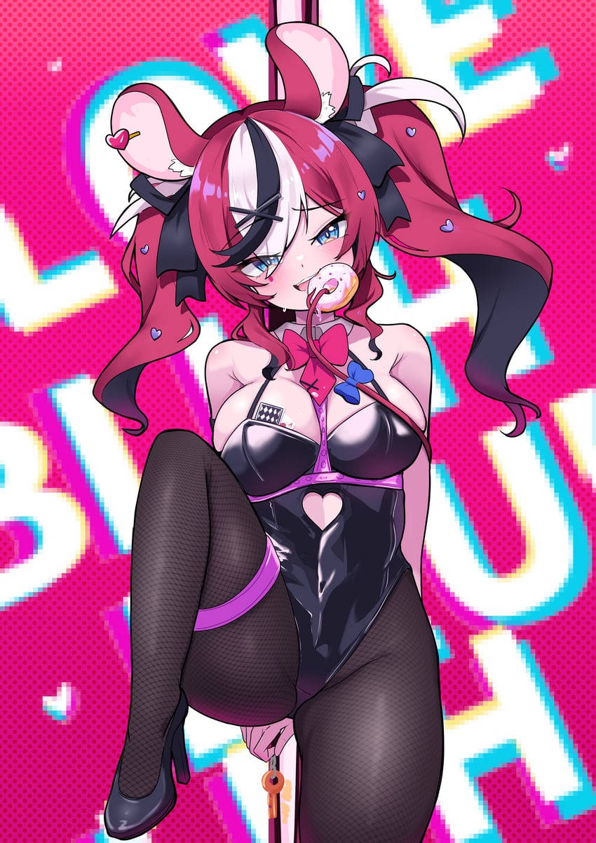 hakos baelz (hololive and 2 more) drawn by cafelittle