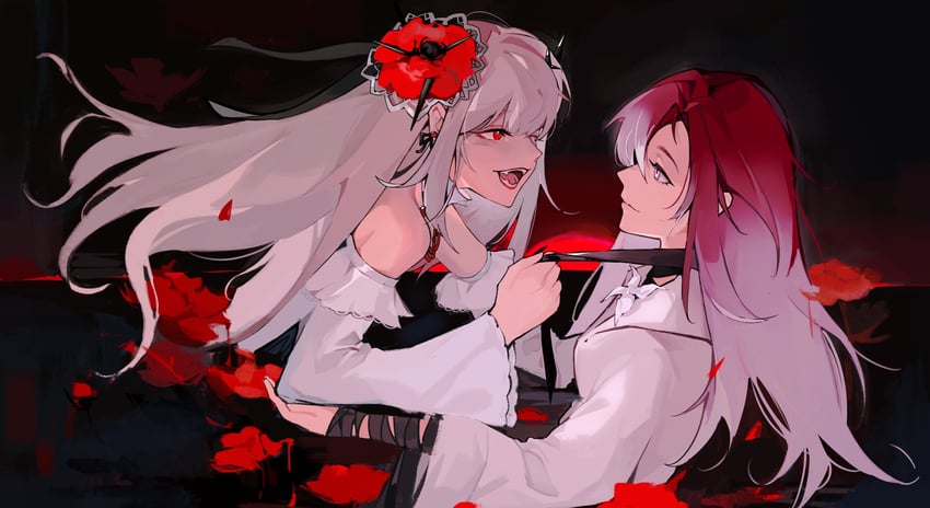 shalom and coquelic (path to nowhere) drawn by ds_(zhaoqi136)