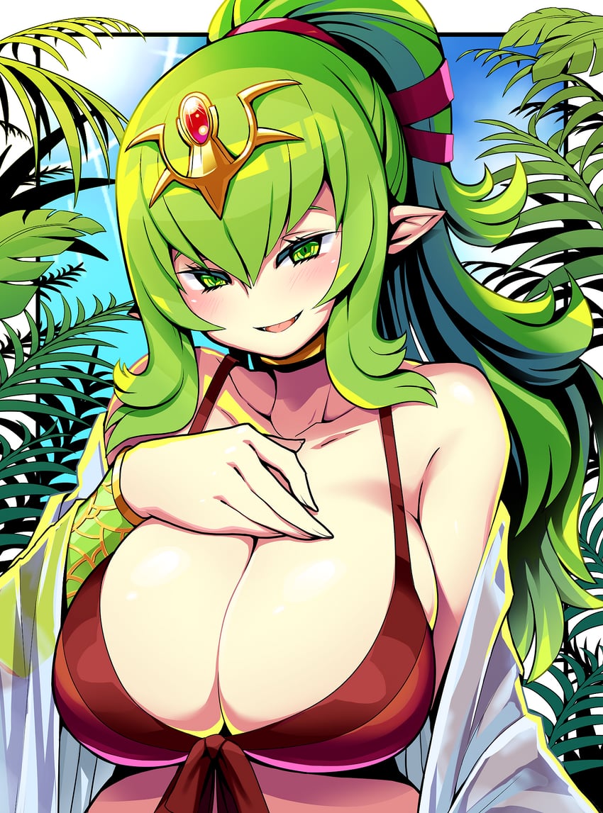 tiki (fire emblem and 2 more) drawn by kara_age