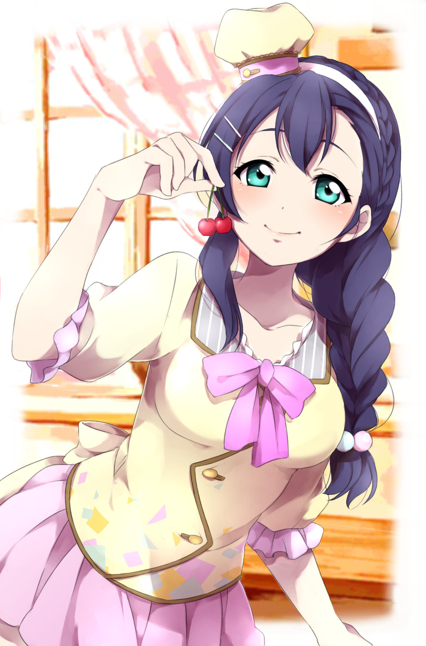 tojo nozomi (love live! and 2 more) drawn by sekina