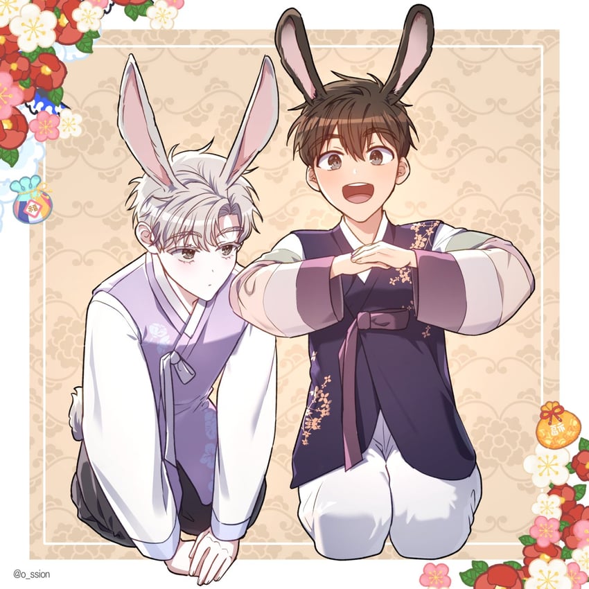 jeong taeui and ilay riegrow (passion) drawn by o_ssion