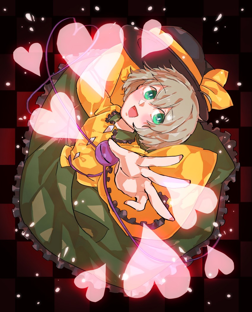 komeiji koishi (touhou and 1 more) drawn by warosi