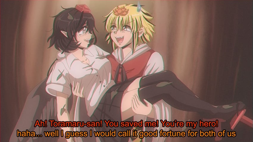 shameimaru aya and toramaru shou (touhou) drawn by step_arts