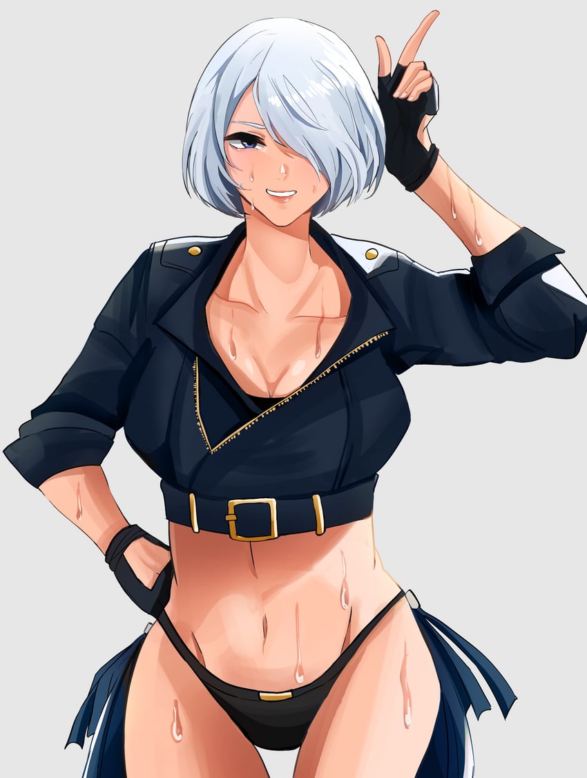 angel (the king of fighters and 1 more) drawn by shadowcero
