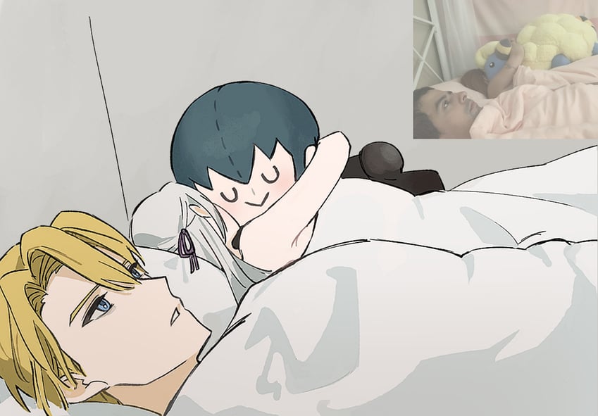 edelgard von hresvelg, dimitri alexandre blaiddyd, and male byleth (fire emblem and 1 more) drawn by ikaikakka