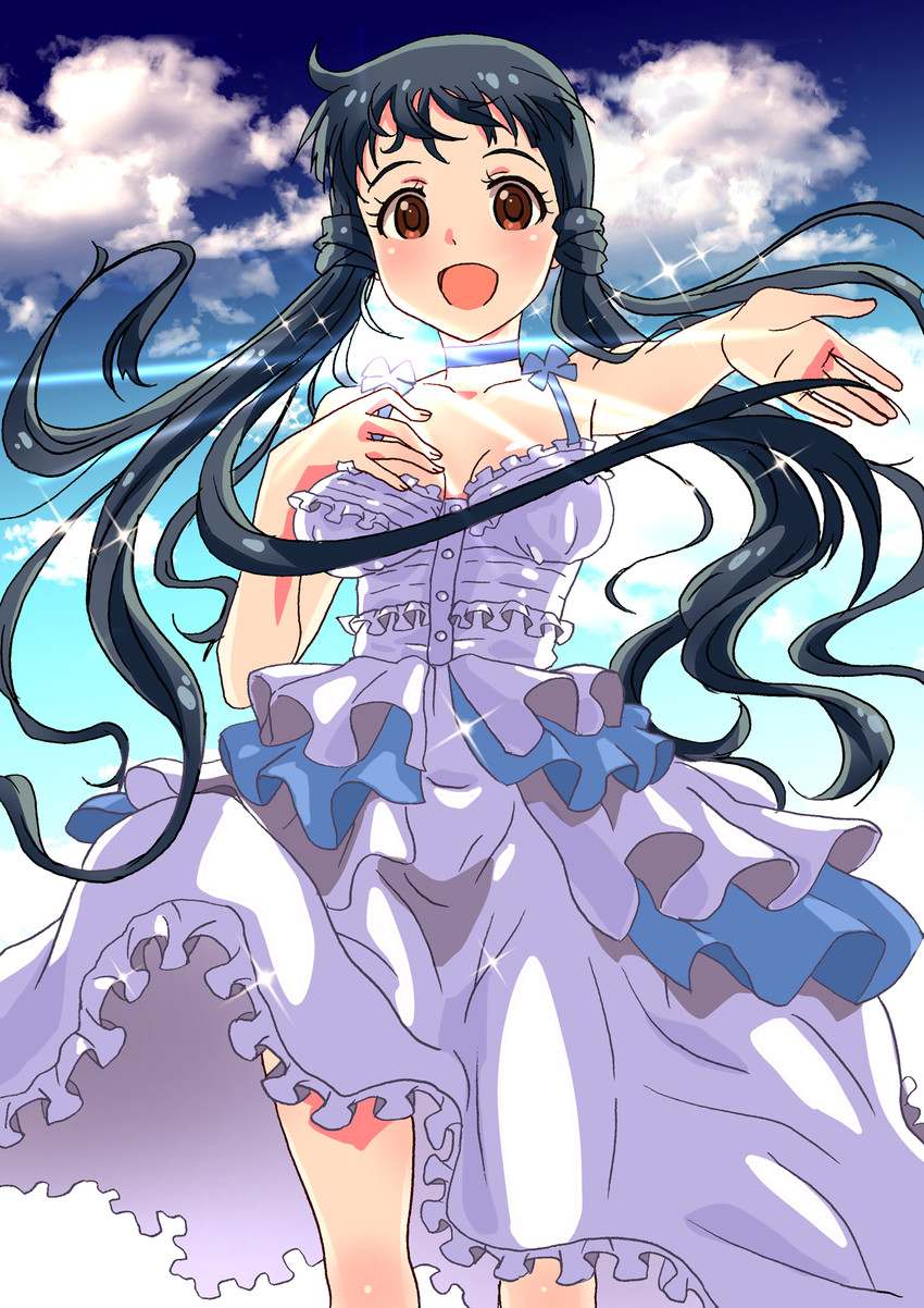 kitakami reika (idolmaster and 1 more) drawn by nina_(nina_applesweet)