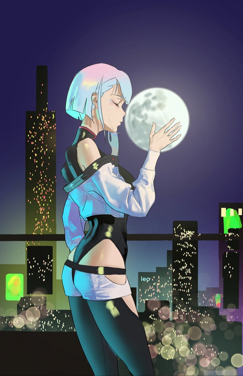 lucy (cyberpunk and 1 more) drawn by leo_liao323