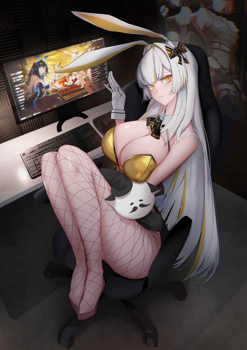 nicky blake, minami rio, marlene, debi, abigail, and 1 more (black survival and 1 more) drawn by saigakobaru