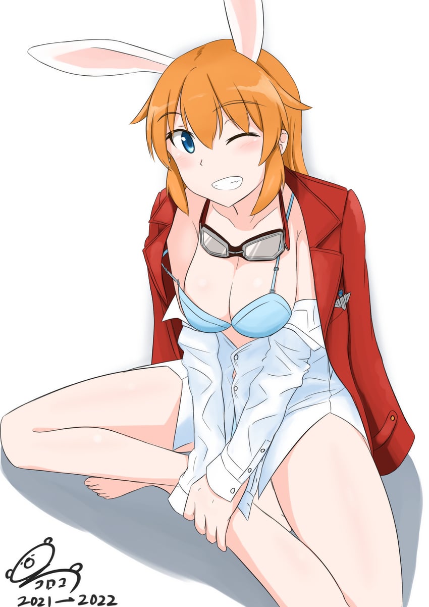 charlotte e. yeager (world witches series and 1 more) drawn by kukoroko