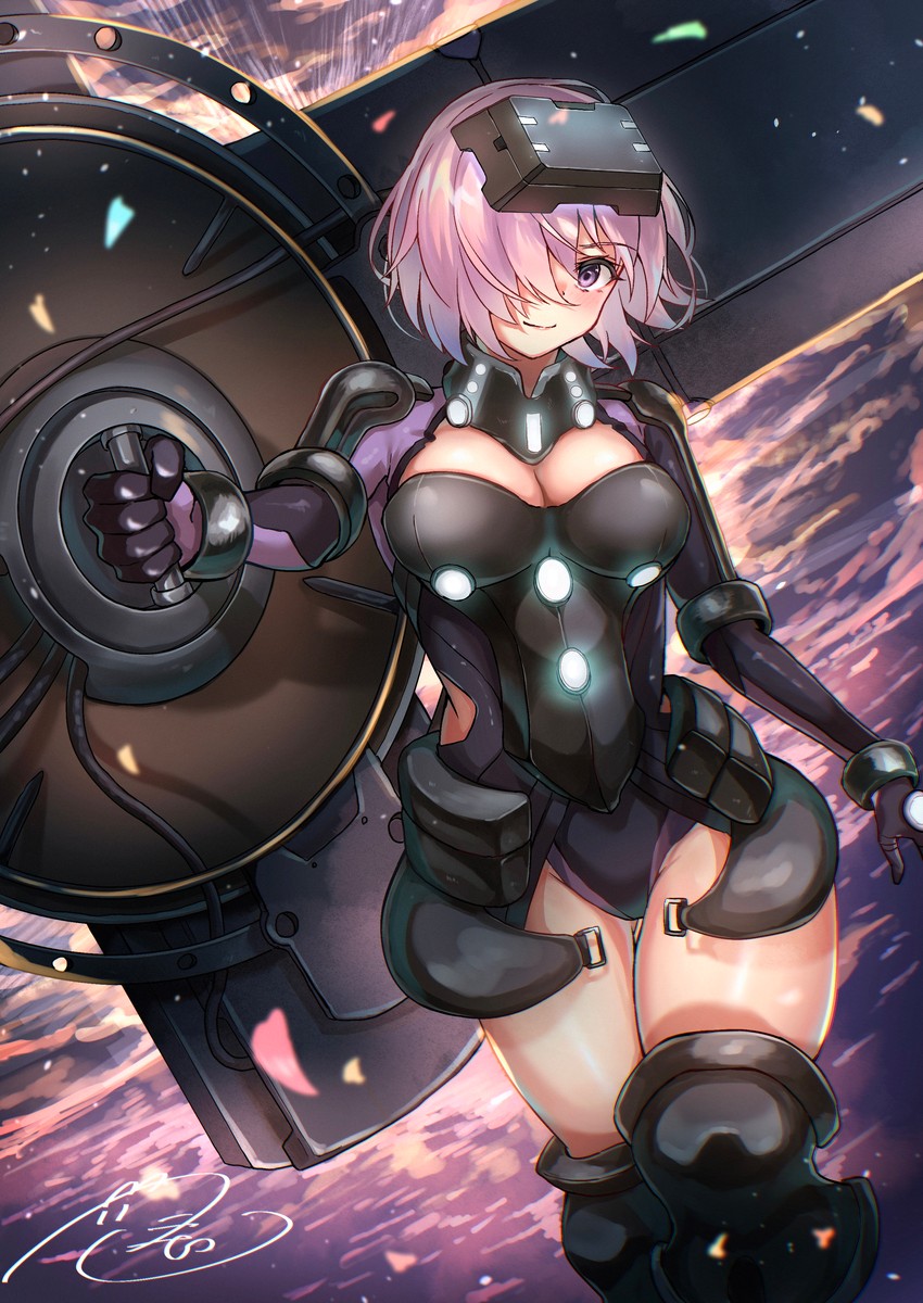 mash kyrielight (fate and 1 more) drawn by fueto_hiroki