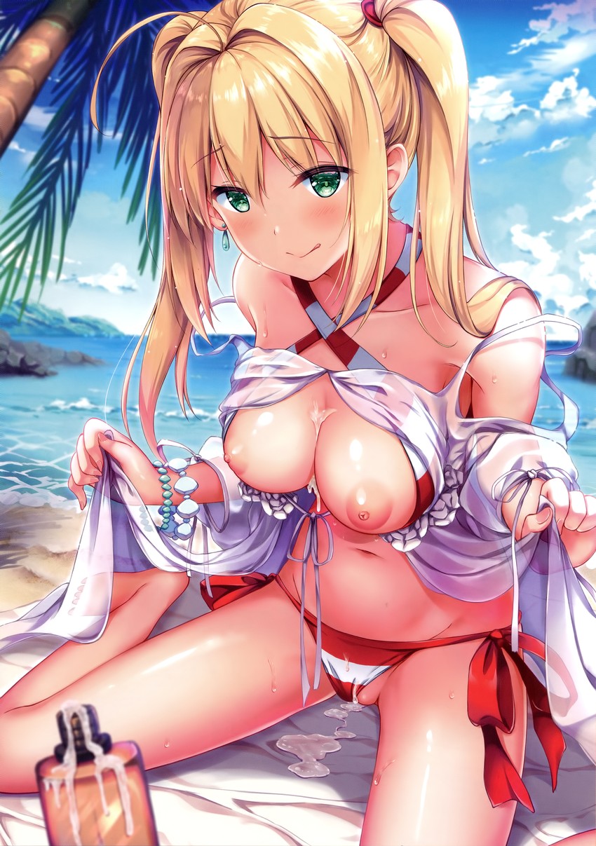 nero claudius (fate and 2 more) drawn by shirakawako