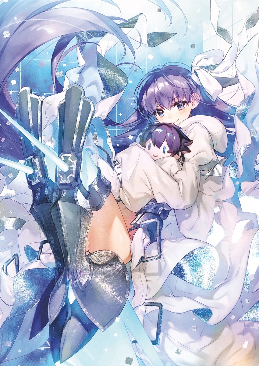 fujimaru ritsuka and meltryllis (fate and 3 more) drawn by chocoan