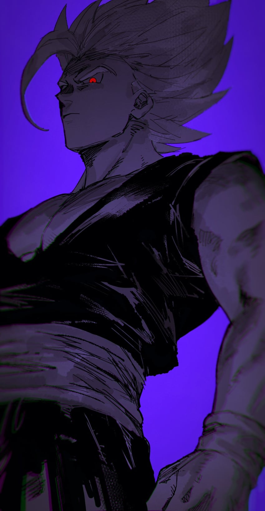 son gohan and gohan beast (dragon ball and 2 more) drawn by tako_jirou