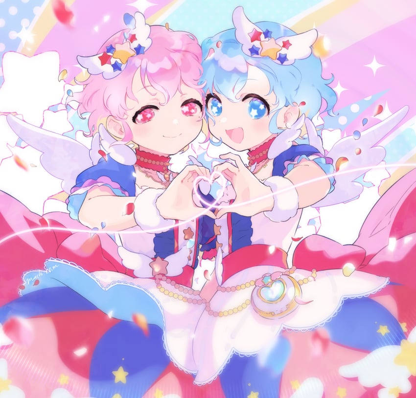 reona west and dorothy west (pretty series and 1 more) drawn by machico_maki