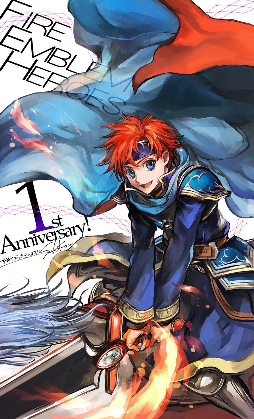 eliwood and roy (fire emblem and 3 more) drawn by wada_sachiko