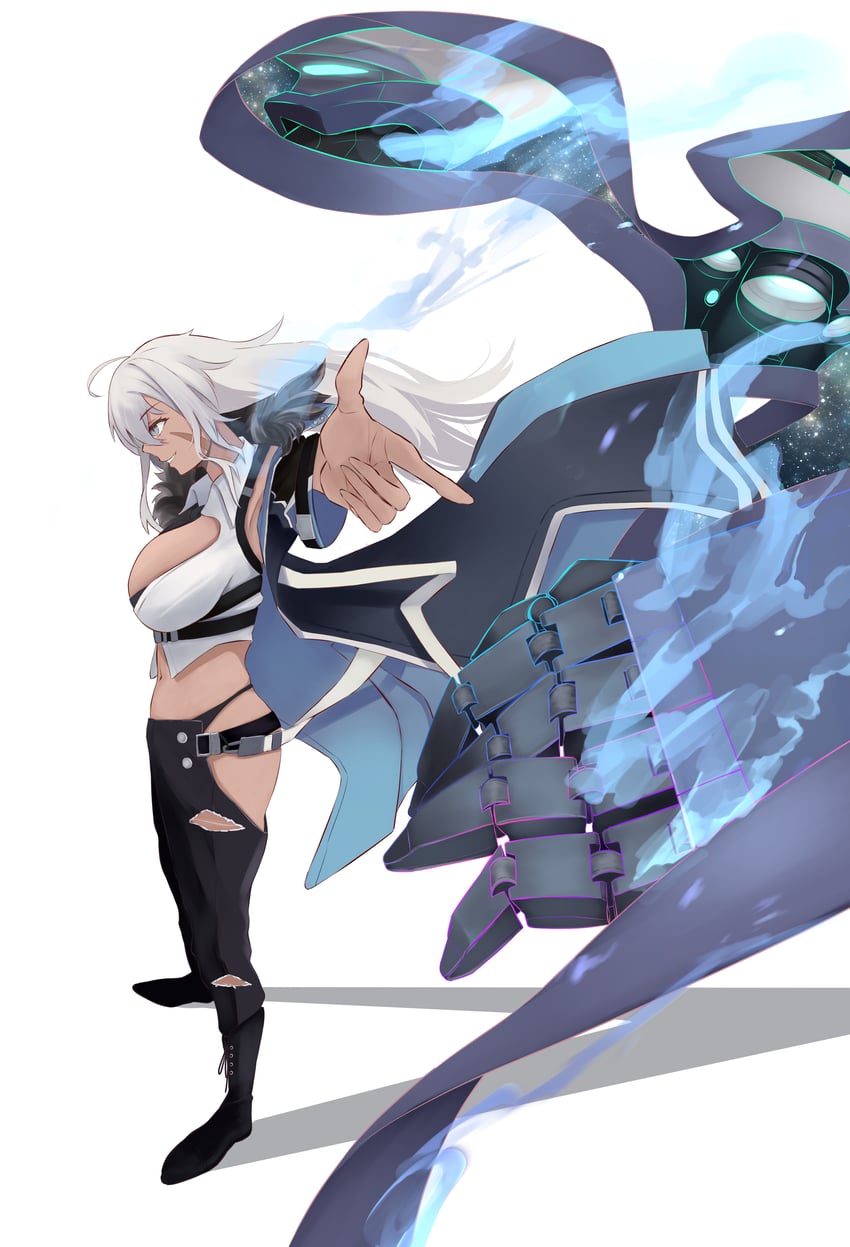 indiana (azur lane) drawn by morigami_(morigami619)