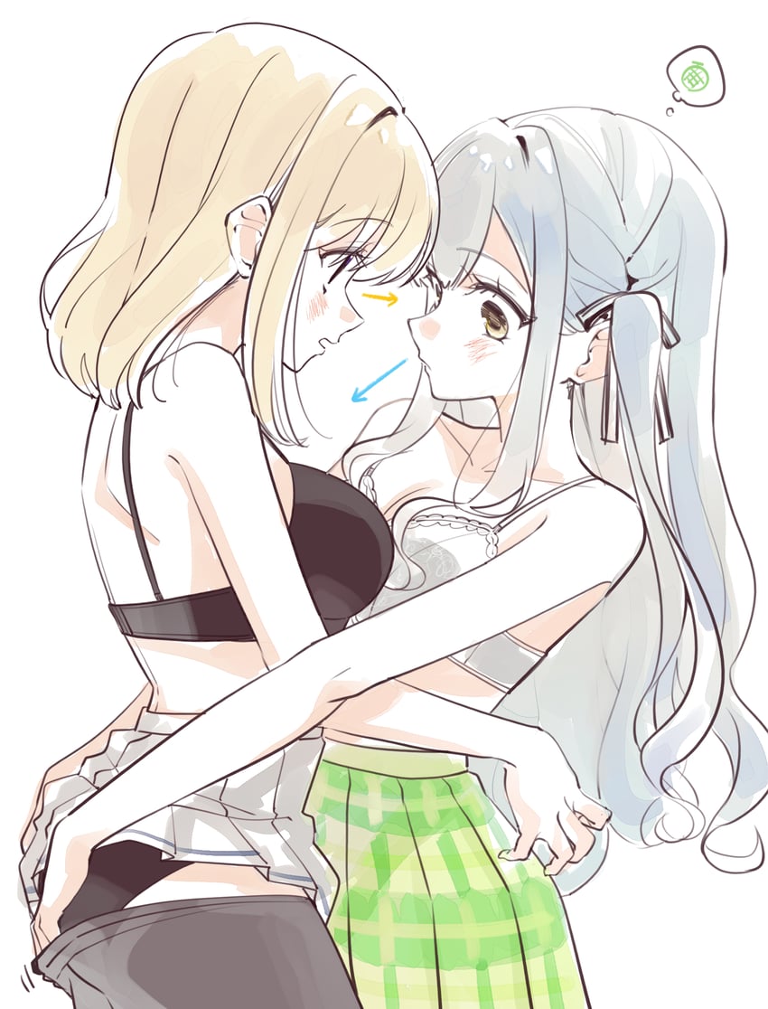 togawa sakiko and misumi uika (bang dream! and 1 more) drawn by ccc_cloudy