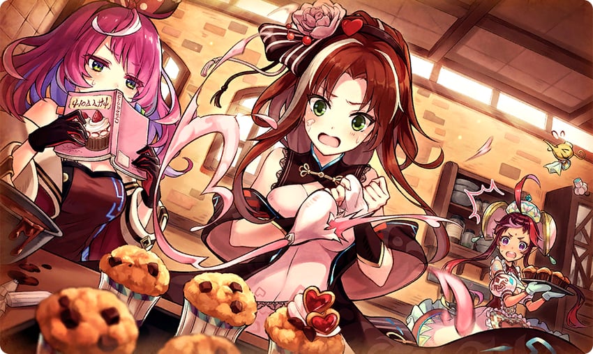 albea, leafah, and rahu (ta ga tame no alchemist)