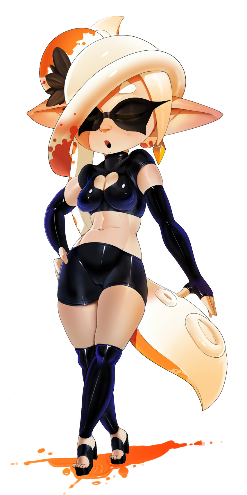 marie (splatoon and 1 more) drawn by the_boogie