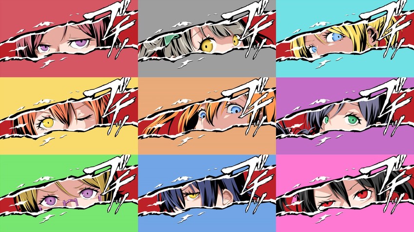nishikino maki, tojo nozomi, sonoda umi, yazawa nico, ayase eli, and 4 more (love live! and 3 more) drawn by meimuu