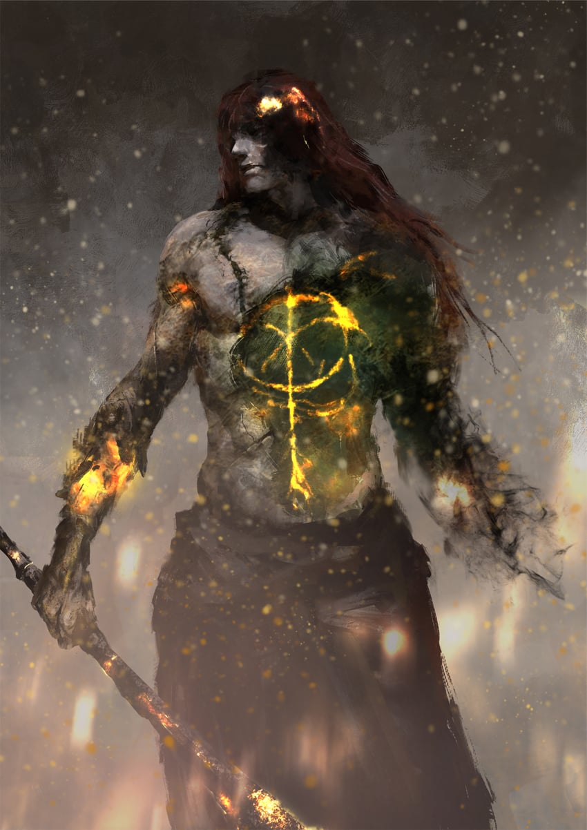 radagon of the golden order (elden ring) drawn by minami_cha