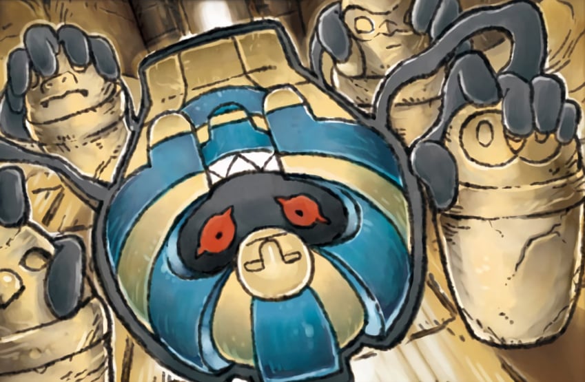 cofagrigus (pokemon and 1 more) drawn by koizumi_tetsuya